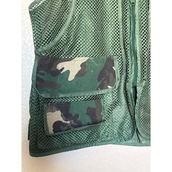 Game Winner Bird Hunting Mesh Vest Pockets  Zip Camo Stye 5083 Men’s XL/XXL - Picture 2 of 7